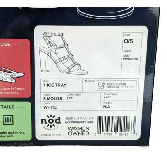 Nod - Sole Survivors Classy Cubes and Drink Markers (Wine/Shoes) - Picture 4 of 6